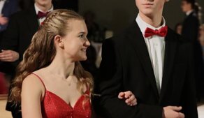 Závěrečný ples tanečního kurzu pro začátečníky