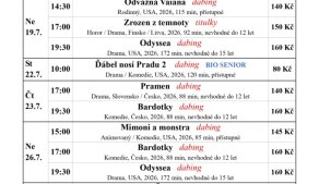 Program kina - 07/2026 - 2