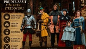 Středověké ležení – Igneus Gladius z.s. - ulice Zámecká, u hradeb